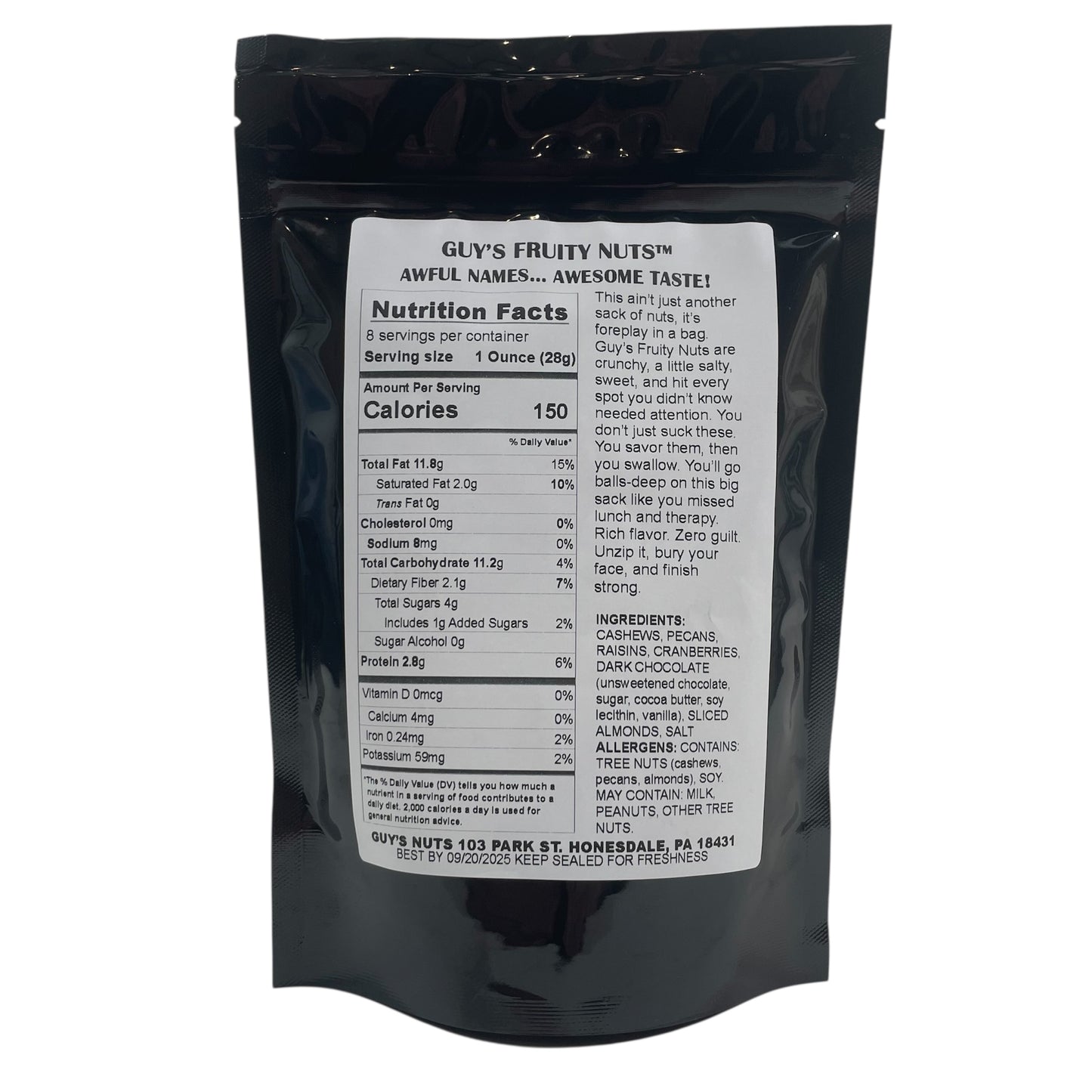 Guy’s Fruity Nuts ~ Trail Mix